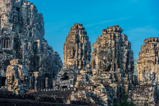 prasat bayon temple Angkor Thom Cambodia © snaptitude