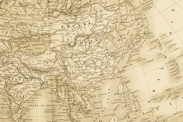Fototapeta na wymiar 古い世界地図