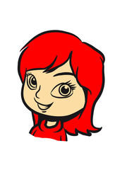 Kind kleines Mädchen süss lustig