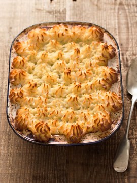 Rustic Traditional British Shepard Pie