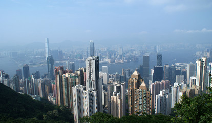 Fototapeta na wymiar Hong Kong view
