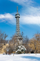 Observation tower Petrin, Prague, Czech republic