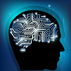 the human brain as a computer chip