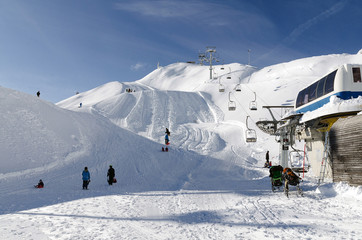 Obraz premium Innsbruck - Veduta panoramica Alpi