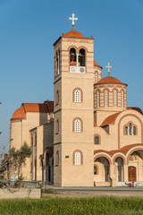 Fototapeta na wymiar Cyprus - Agios Charalambos Church at the village of Erimi