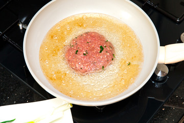 Burgerzubereitung