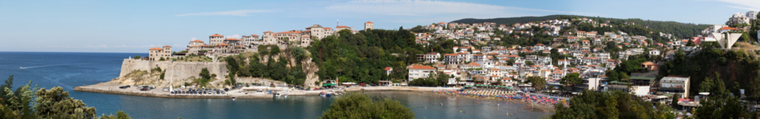 Fototapeta na wymiar Old center of Ulcinj city Montenegro