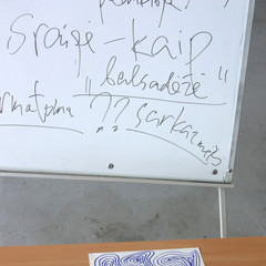 Sketching board detail