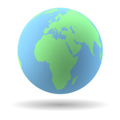 Earth globe