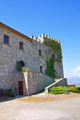 Fototapeta na wymiar Castle of Viggianello. Basilicata. Italy.