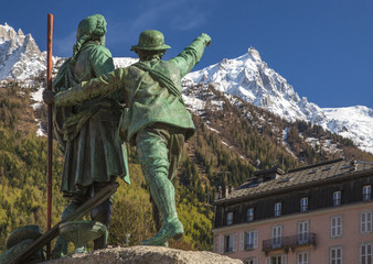 first climbers of Monte-Blanc