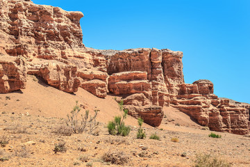 Charyn canyon in Kazakhstan