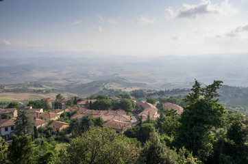 Obraz premium Paysage toscane volterra