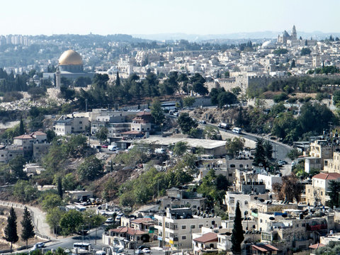 Jerusalem the view from Mount Scopus 2010