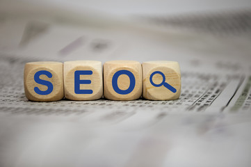 Würfel mit SEO