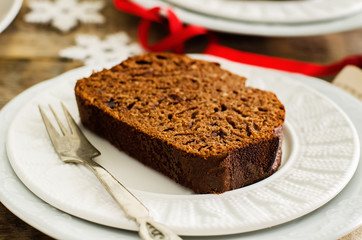 chocolate bread with chocolate chips