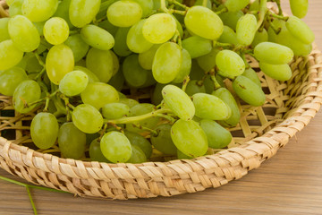 Green grapes