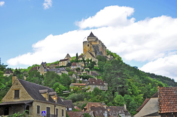Fototapeta premium Château de Castelnaud, Dordogna - Aquitania