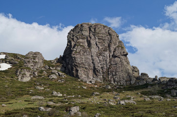 Big rock on Old Mountain