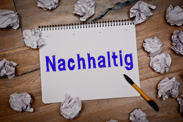 nachhaltig