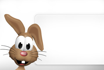 Obraz premium Cute Easter Bunny