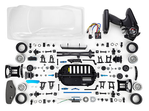 RC car assembly kit