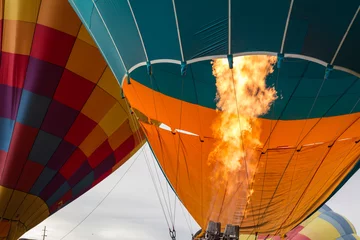 Foto op Canvas hot air balloon © wollertz