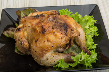 Roasted chicken