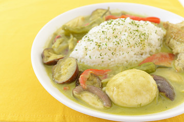 美味しそうなグりーンカレー