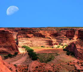 Canyon de Chelly Moonrise