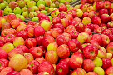 Obraz na płótnie Canvas apples at the market