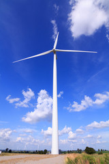 Fototapeta na wymiar Wind turbine