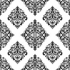 Orient Seamless Vector Pattern. Abstract Background