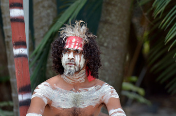 Aboriginal culture show in Queensland Australia