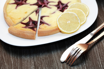 Bilberry Cheesecake