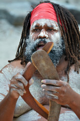 Aboriginal culture show in Queensland Australia
