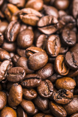 Coffee beans background