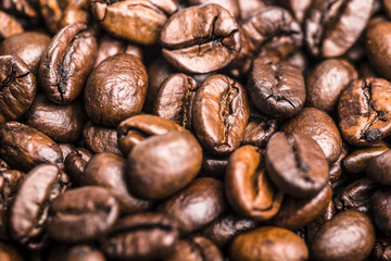 Coffee beans background