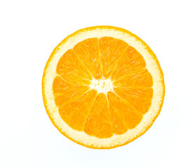 Orange isolated on white