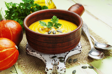 Pumpkin soup