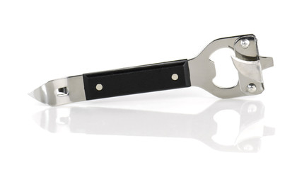 tin-opener isolated on the white background