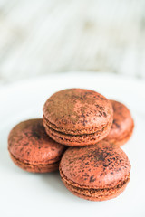 Chocolate macaroon