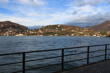 Obraz premium lungolago a Como