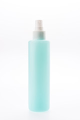 Cosmetic bottle isolated on white