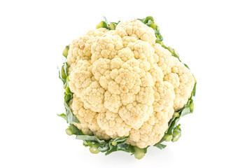 Cauliflowers isolated
