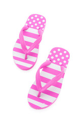 Flip flop isolated on white background