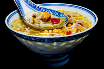 Asiatische Hühnersuppe
