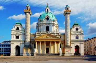 Vienna - St. Charles's Church - Austria