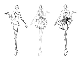 SKETCH. fashion girls