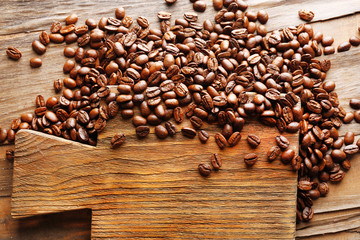 Coffee beans, close-up
